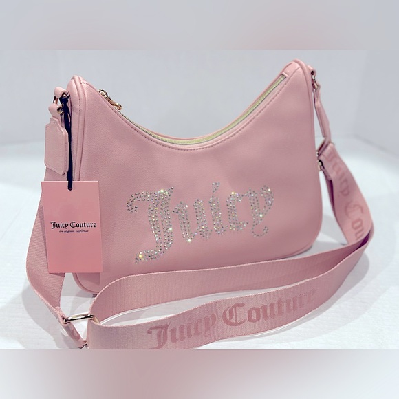 NWT Juicy Couture Pink Diamond Obsession Crossbody Bag - Picture 2 of 11